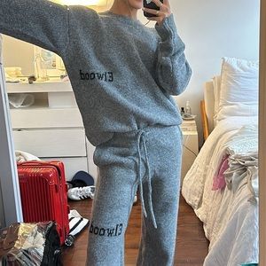 Elwood knit sweater set